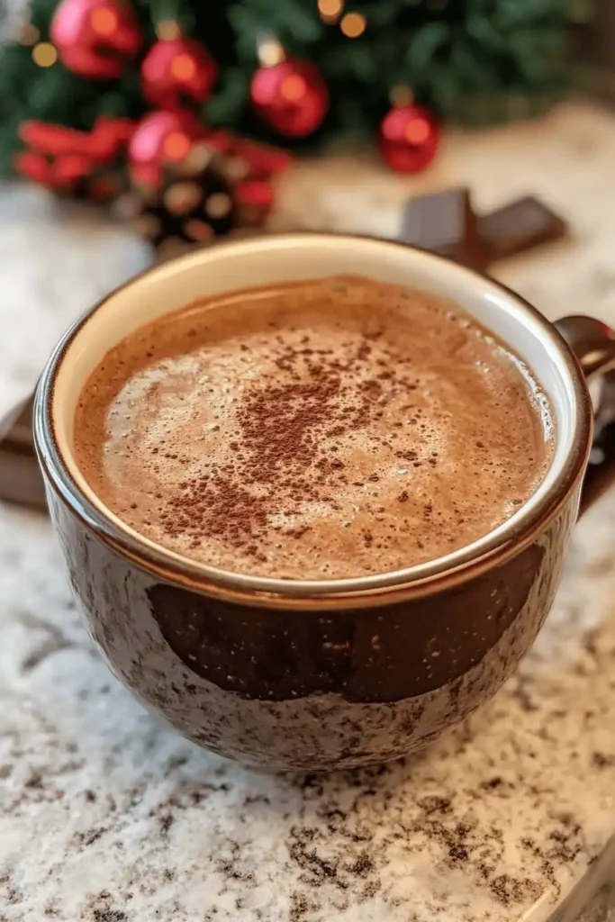 Vegan Peppermint Mocha Frappuccino